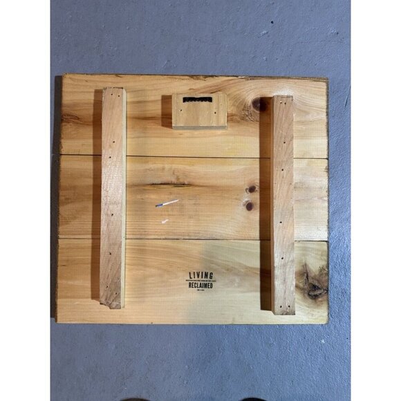 Mermaid Room Wall Decor Large Hand Painted Reclaimed Wood Made in USA Arielle - Picture 4 of 7